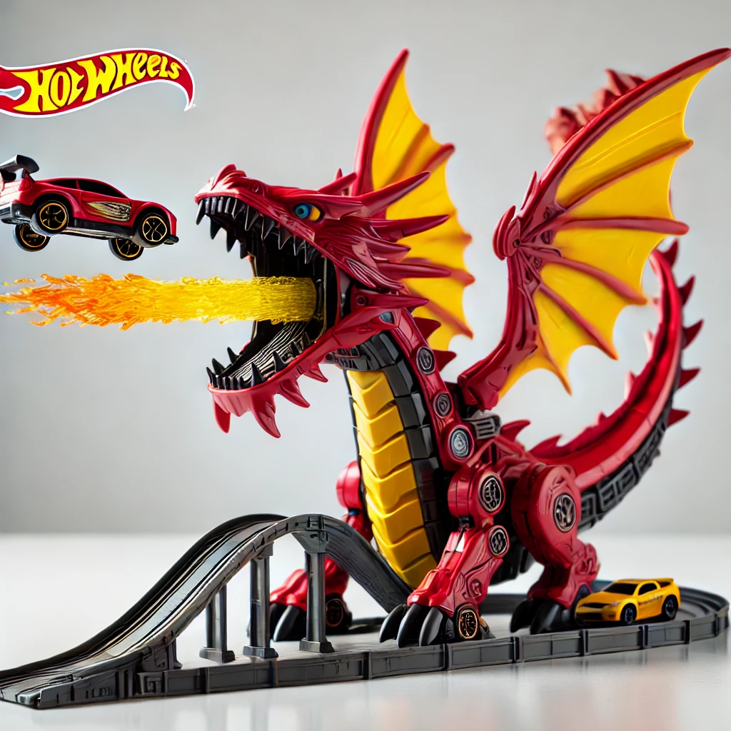 hot wheels dragon launch transporter