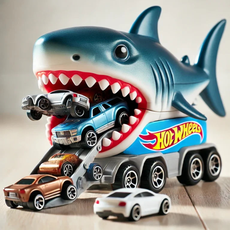 hot wheels shark chomp transporter