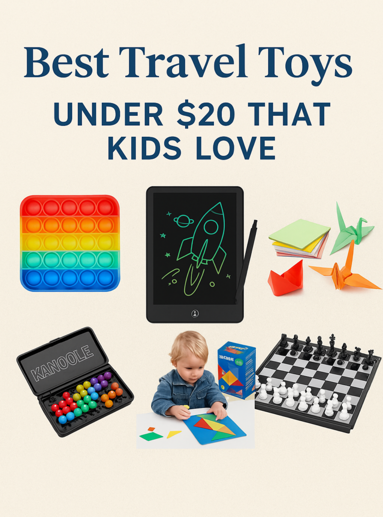 Best Travel Toys Under $20 That Kids Actually Love